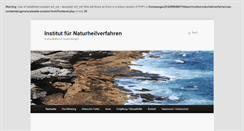 Desktop Screenshot of institut-naturheilverfahren.de